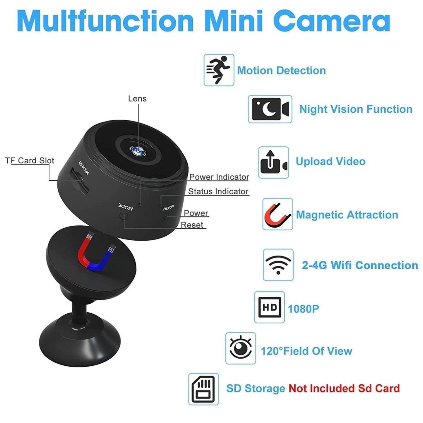 SS HIDDEN HAWK | Mini WiFi Camera